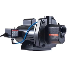 VEVOR 1.5HP 1'' Shallow Well Jet Water Pump Booster Garden Sprinkler 3450 RPM