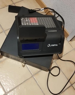 Olympia Registrierkasse - Handel, Gastronomie inkl. Bonrolle/Kassenrolle