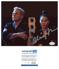 Alicia Hannah-Kim 'Cobra Kai' Signed 8x10 Photo 'Sensei Kim Da-Eun' ACOA