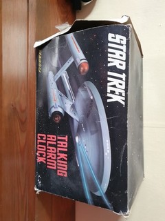 Wesco Star Trek ToS Talking Alarm Clock Vintage Collectable