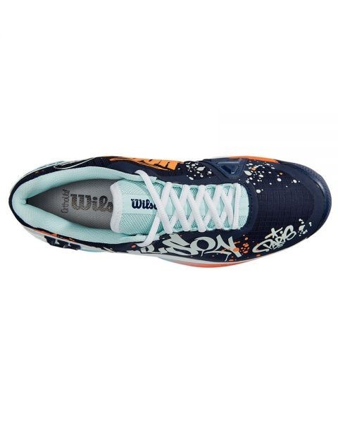 Wilson Mens Rush Pro 4.0 Paris Hope Clay Tennis Shoes - Size 11 US