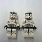Lego Star Wars Episode 2 Clone Trooper Minifigures SW0442, Lot Of 2