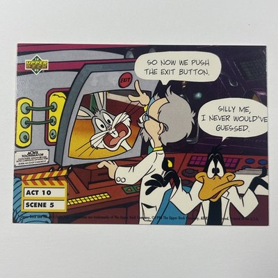 1993 Looney Tunes Card Upper Deck Act 10 Scene 5 & 14