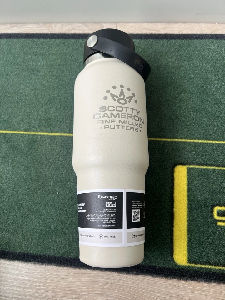 NEW! Scotty Cameron Putters Crown Hydro Flask Travel Bottle Tumbler 32 Oz Golf - Image 2 of 4