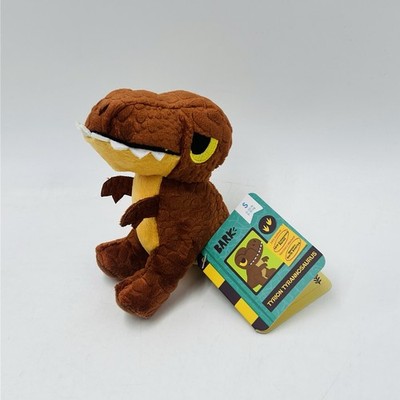 Bark Box S Tyrion Tyrannosaurus Plush Dog Toy Crinkle Squeaker Dinosaur New