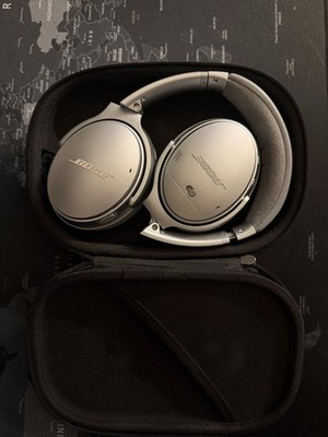 Bose QuietComfort 35 II Wie Neu Bluetooth Silber mit Transportetui