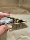 Novelty Brass Replica Of Gold Bar -  Paperweight Clip — photo 5