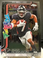 Topps NFL Chrome 2025, Bijan Robinson RB Falcons , Chrome, Future Stars, FS-9