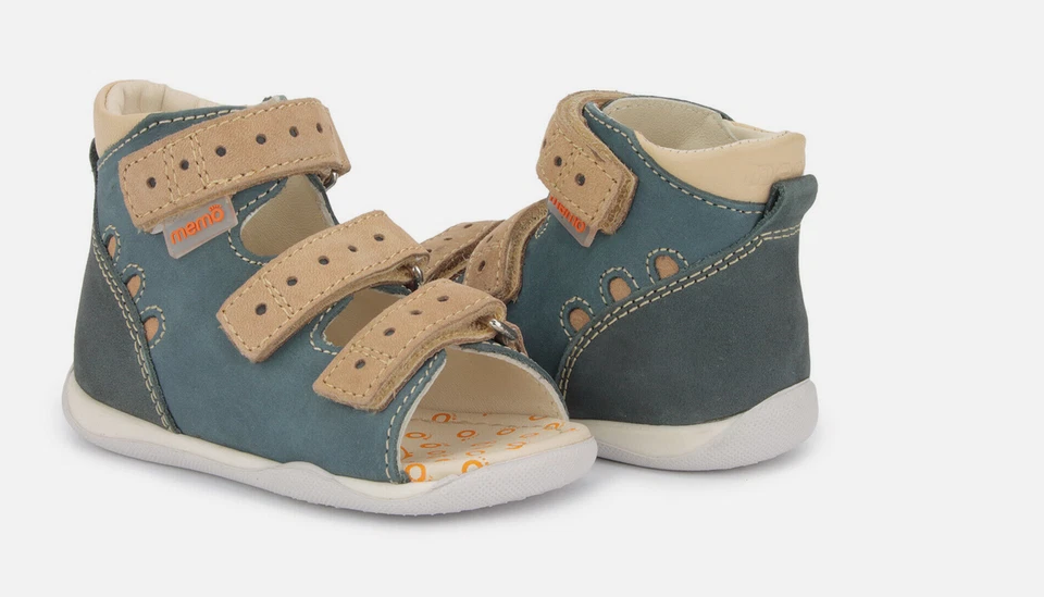 Pre-owned Memo Dino First Walking Supportive Orthopedic Sandal, 18 EU - Image 3 of 4