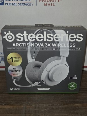 New & Sealed! SteelSeries Arctis Nova 3X Wireless Gaming Headset - White 61690