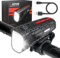 LED Fahrradlicht 100 Lux USB Aufladbar Stvzo Zugelassen IPX5 Wasserdicht