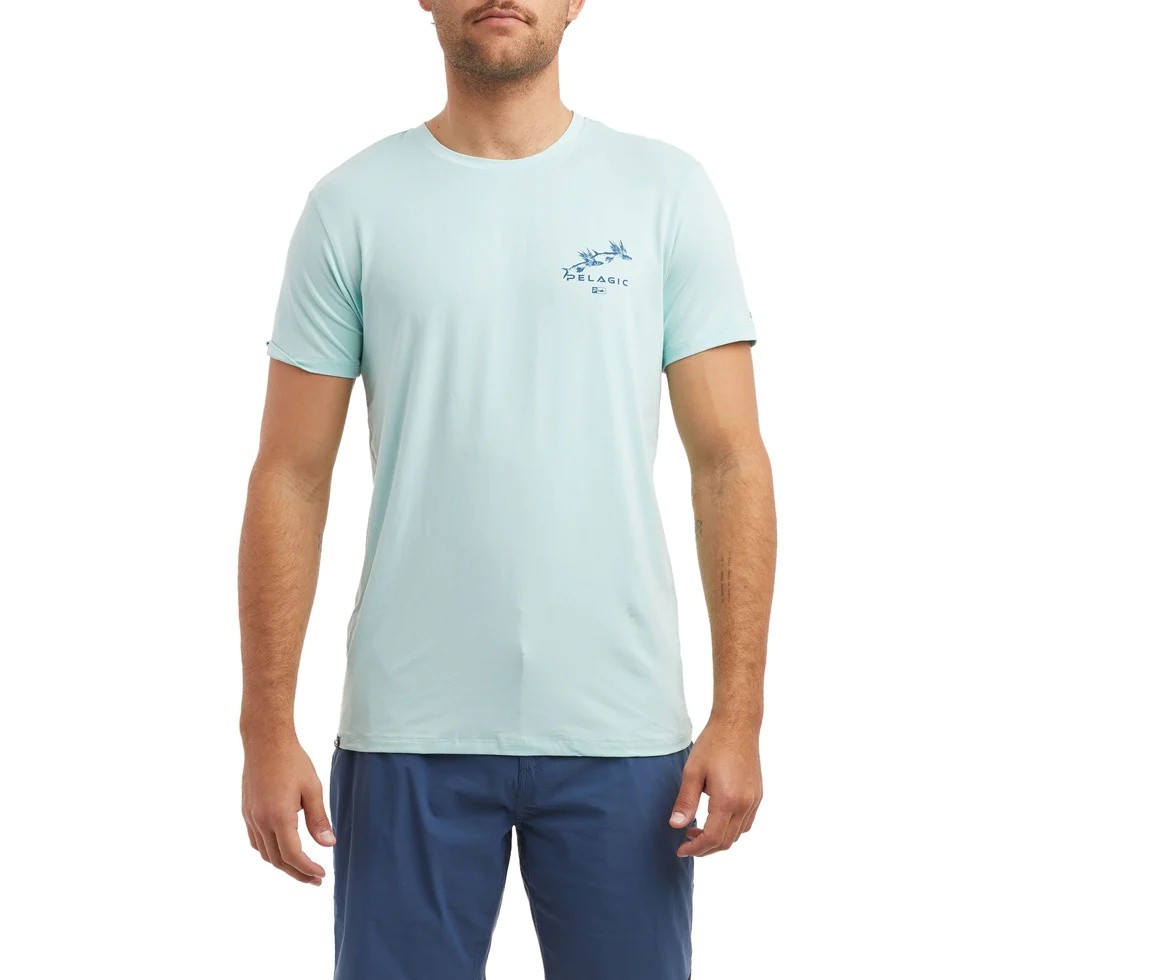Pelagic Stratos SS Gyotaku Fish Sonnenschutz Angelbekleidung 16090₽