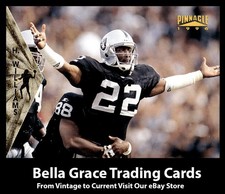 1996 Pinnacle Harvey Williams #89 Oakland Raiders NFL Football