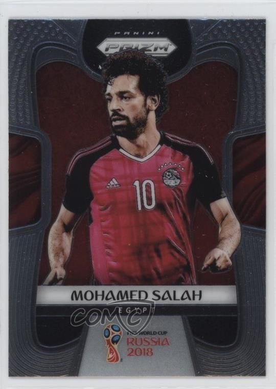2018 Panini Prizm World Cup Mohamed Salah #54