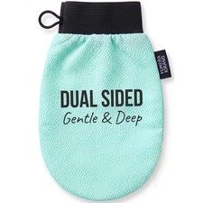 Exfoliating Glove, Korean Mitt Body Scrubber 1 Count Pack of 1 , Blue