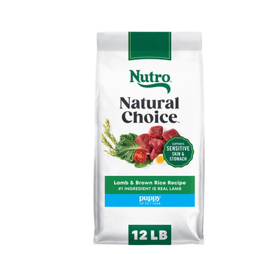 Nutro Natural Choice Dry Dog Food Lamb Brown Rice 12 lb Small Bites