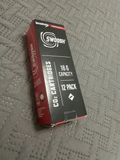 DiversiTech GGC-12 Swoosh 16 Gram Drain Gun CO2 Cartridges 12 Pack