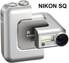 Nikon COOLPIX SQ Digital Camera 3.1 MP 3x Optical Zoom Bluetooth Auto Focus