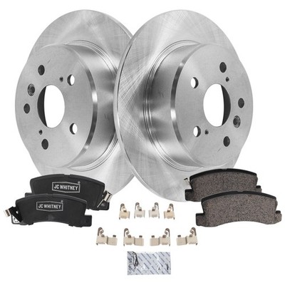 Rear Brake Disc Rotors and Pads Kit For Lexus RX300 1999 2000 2001 2002 2003