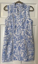 Lilly Pulitzer Luxletic Fairway Kathy Dress 8 Fairway Performance Twill UPF 50
