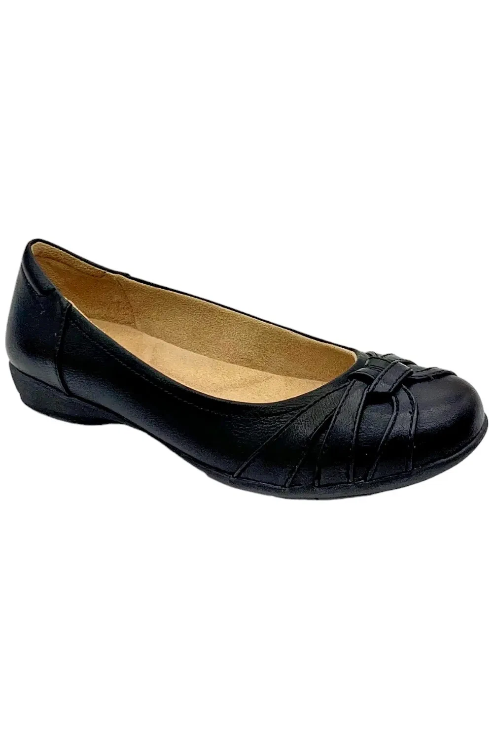 Soul Naturalizer Women's Gift Slip-On Ballerina Flats Black