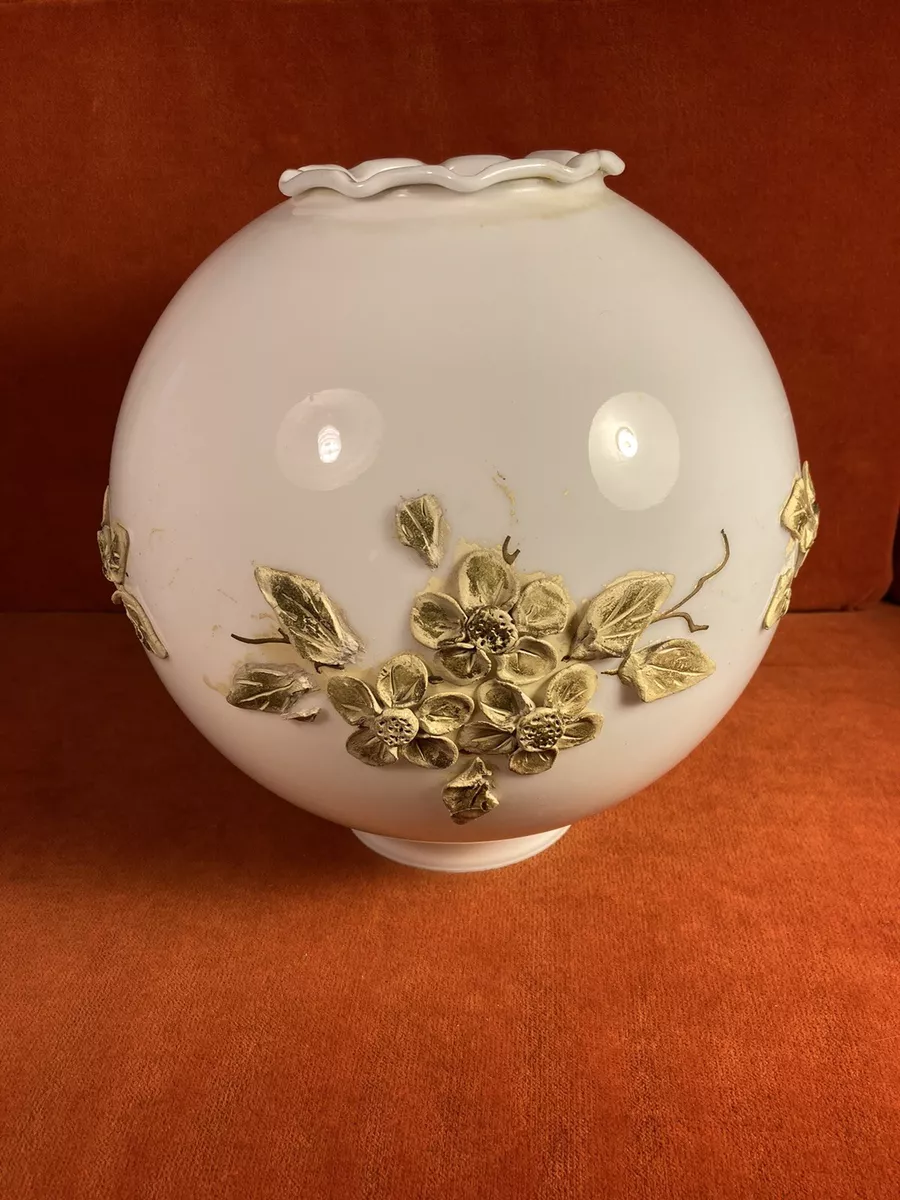 Milk glass lamp globe deals