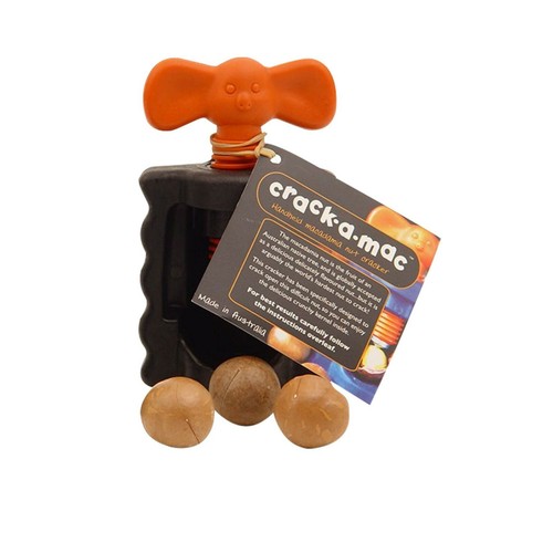 100% Genuine! Crack A Mac Handheld Macadamia Nut Cracker! RRP $29.95! - Foto 3 di 6