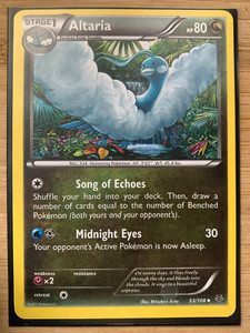 Pokémon TCG Altaria Roaring Skies 53/108 Regular 1st Edition Uncommon NM