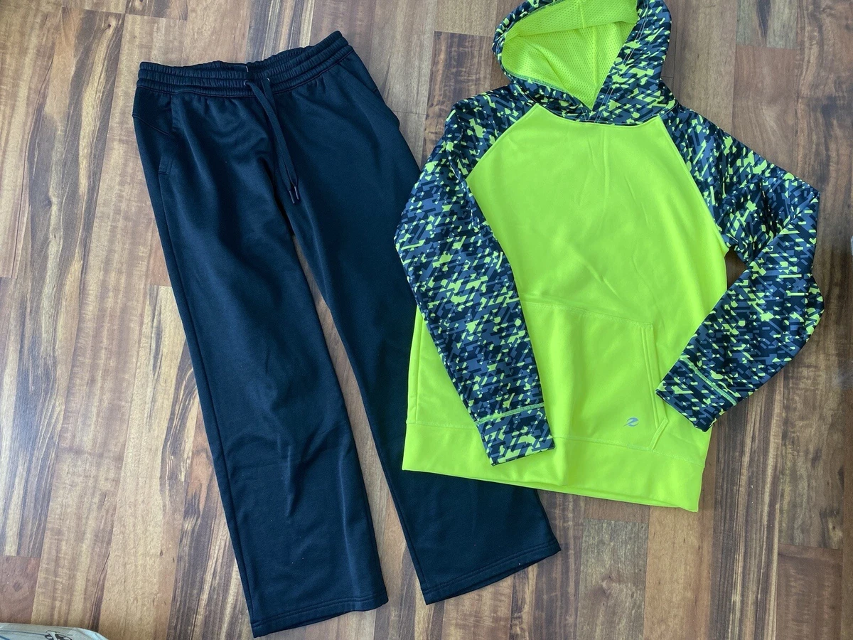 Adidas neon green outlet joggers