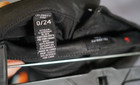Celebrity Pink black size 0/24 faux leather rocker look jean pants — photo 5