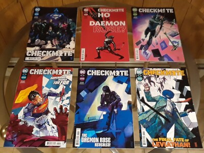 Checkmate #1-6 (2021 DC 1 2 3 4 5 6) Brian Michael Bendis / Alex Maleev
