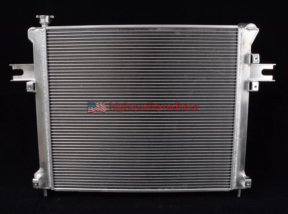 All Aluminum Radiator For 2005-2010 Jeep Grand Cherokee 3.7L 4.7L 6.1L 3.0L 3Row Foto 4 de 4