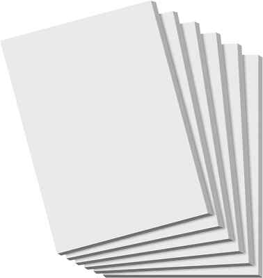 Notepads 4x6 - Blank Memo Pads - 50 Sheets per Notepad - Set of 6, Small Writing