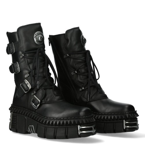 New Rock Nomad Unisex Leather Boots - M-WALL373-S10 • Ships in 2-4 Weeks • Go... - Picture 8 of 8