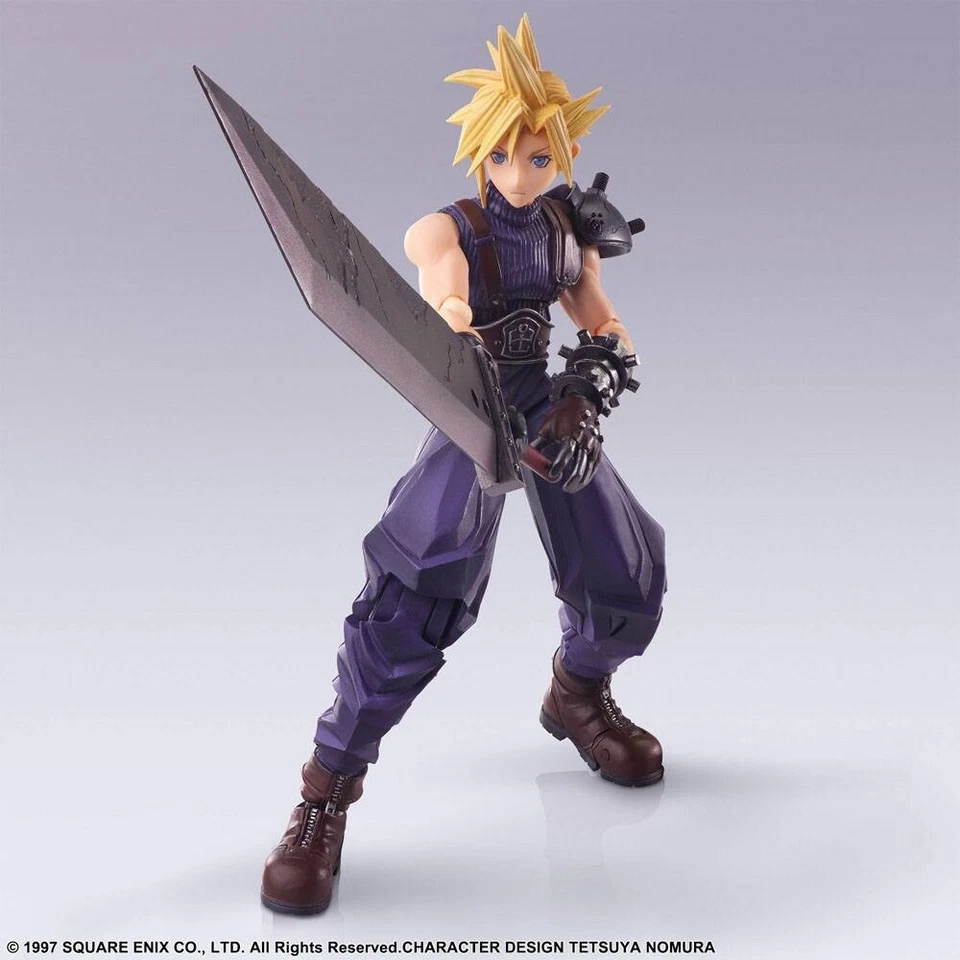 FINAL FANTASY VII CLOUD BRING ARTS 15cm SQUARE ENIX - Photo 4/4