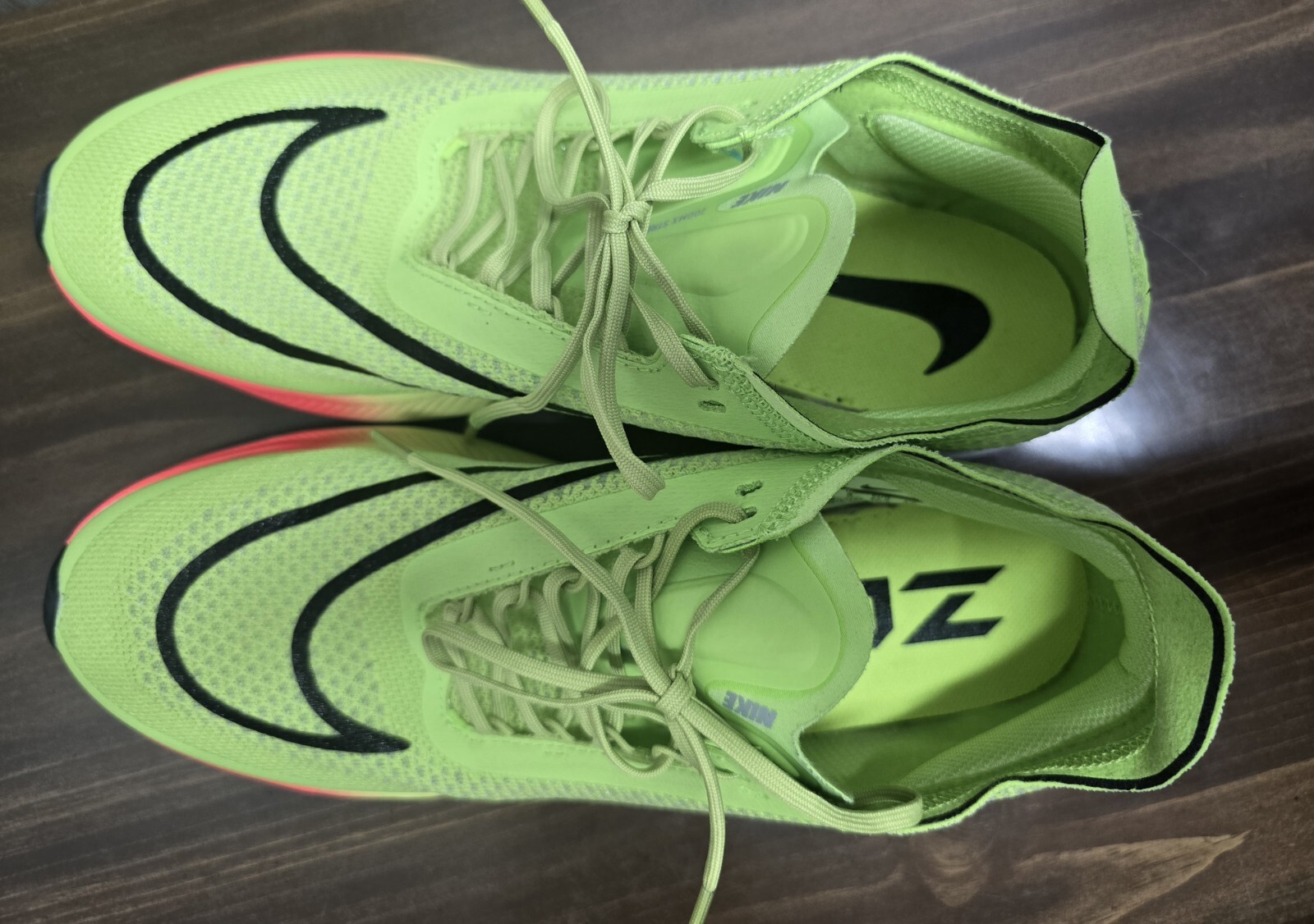 Nike Mens ZoomX Streakfly Neon Green Running Shoes Sn… Gem