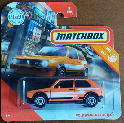    Matchbox   No. 8 VW Golf MK1 GTI 1976 gelb    & OVP    