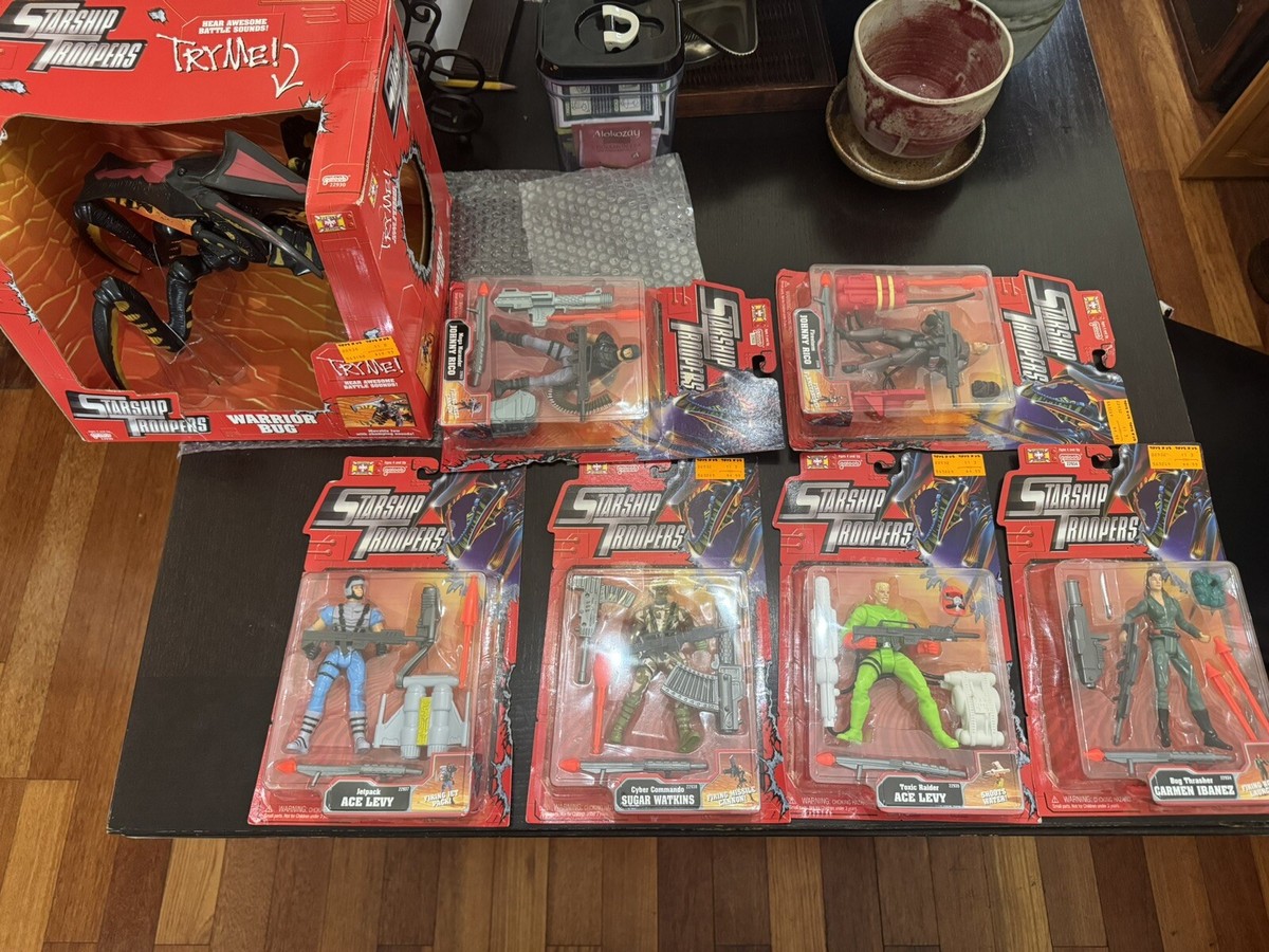 Starship Troopers “Rough Neck Bundle” Action Figurines. | eBay