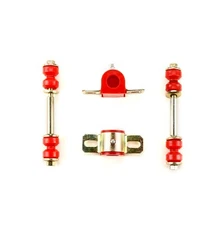 Red Poly Sway Bar Link Bushing Set Fits 1969 - 1972 Pontiac GTO LeMans Tempest