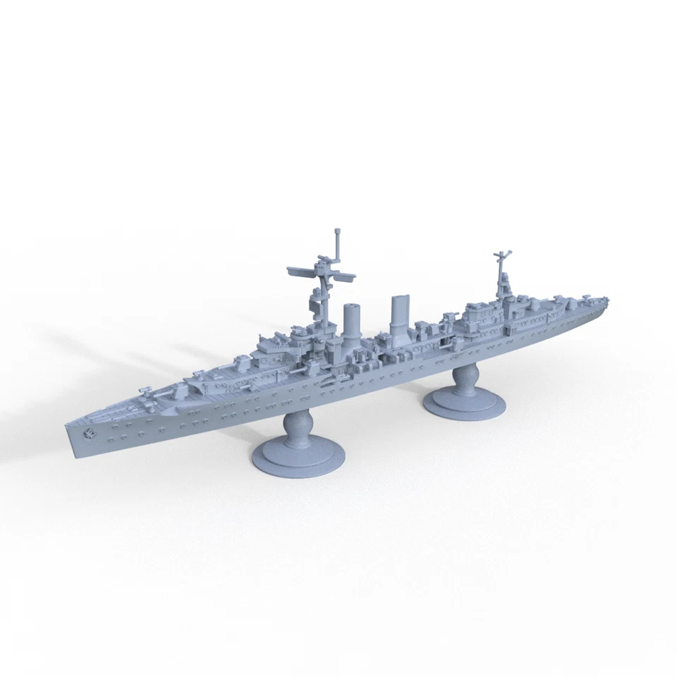 SSMODEL 1:4800 Military Model Kit German Emden Light Cruiser - Image 2 of 4