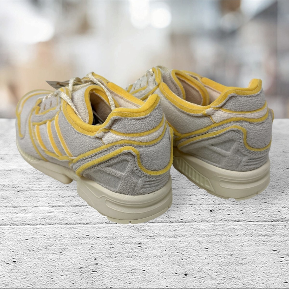 adidas COZY ZX 8000 SHOES HP7713 Talc Chalk White Off White adidas COZY ZX 8000 SHOES HP7713 Talc Chalk White Off White