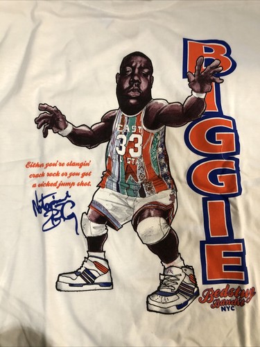 RARE Undrcrwn Notorious Biggie Smalls T-Shirt BASKETBALL Size 2XL BIG DIESEL