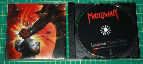 Music CD: Manowar Louder Than Hell - Picture 3 of 3