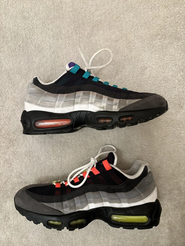 Nike Air Max 95 greedy 1.0 - 2015 - uk 10 - grail - rare, photo 3 of 5
