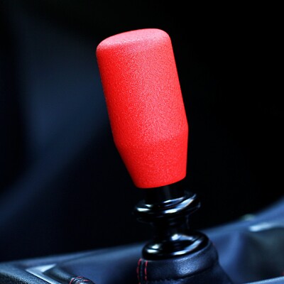SSCO WRINKLE RED SB 530 GRAMS WEIGHTED SHIFT KNOB SHIFTER STICK STAINLESS