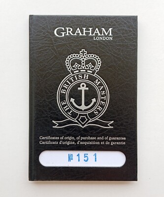 GRAHAM Warranty (Unwritten) CHRONOFIGHTER Oversize GMT Big Date 2OVASGMT
