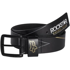 Fox Racing Rockstar Energy Golden Casual Belt Black/Gold size Small SML S 28-30