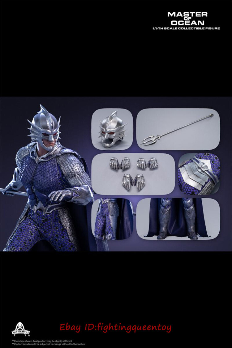 BY-ART BY- 022 アクアマン海皇 Aquaman 1/6フィギュア BY-ART BY-022 1/6 King of Sea Movable Action Figure DC Super