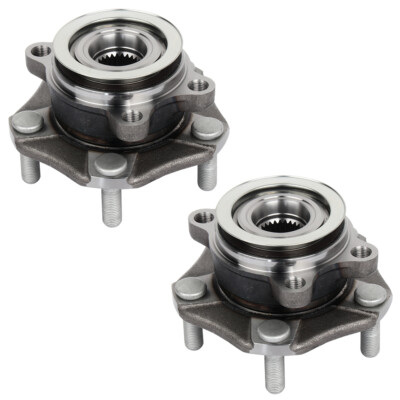2 Pcs Wheel Hub Bearings Assembly Front FWD For Nissan Sentra Leaf 2013-2017