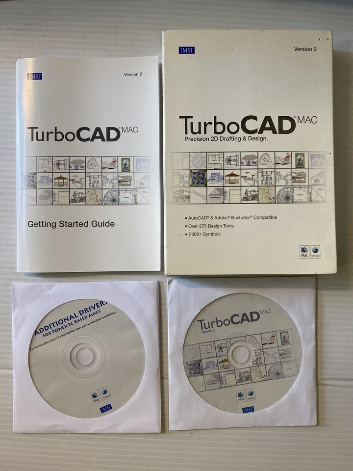 Turbocad Mac Pro Version 2.(Precision 2D Drafting & Design) - For Macintosh - Image 2 of 4